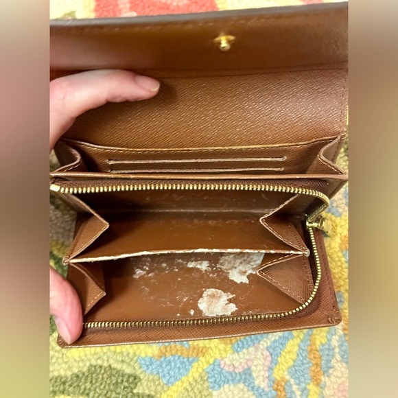 Vintage LOUIS VUITTON Monogram Porte-Monnaie Billets Tresor Wallet - Picture 9 of 12